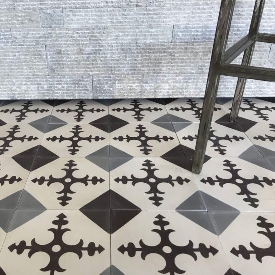 Carreaux de ciment - motif ornement