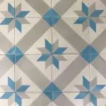 carreaux de ciment etoile