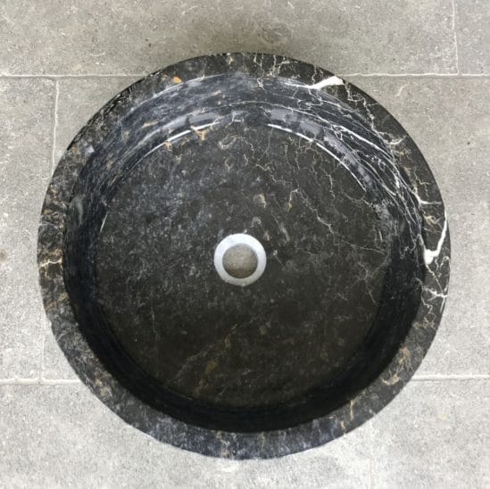 Vasque Marbre noir - cylindrique