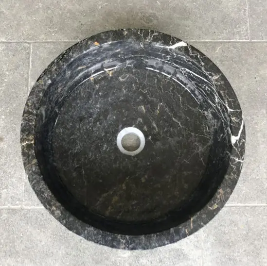 Vasque Marbre noir - cylindrique