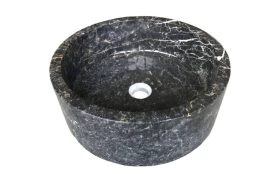 vasque ronde marbre noir
