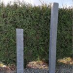 Les tailles des piquets argos gris bouchardé