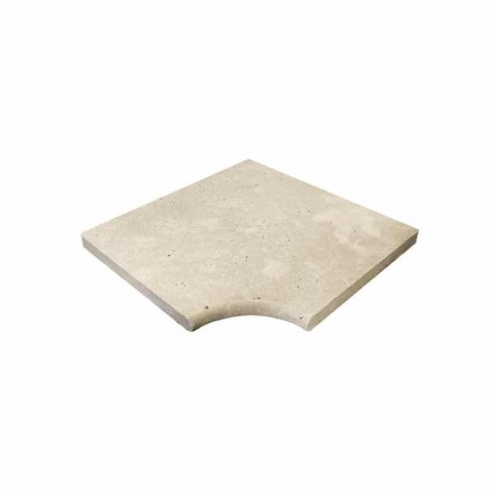 angle margelle travertin aurore