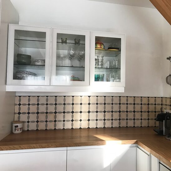 Carreaux de ciment - motif losange