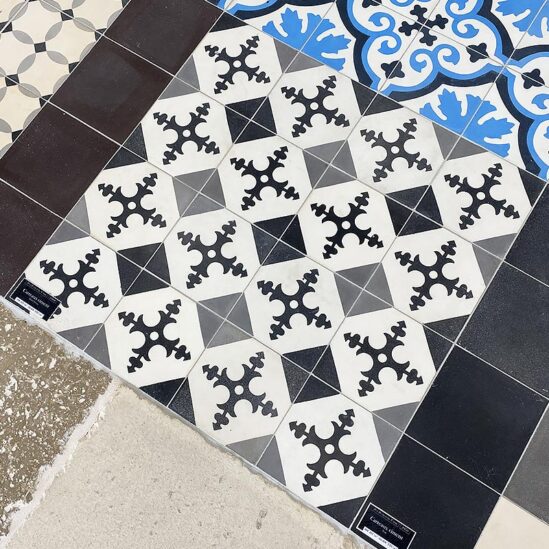 Carreaux de ciment - motif ornement
