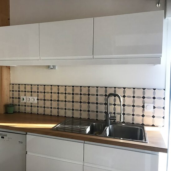 Carreaux de ciment - motif losange