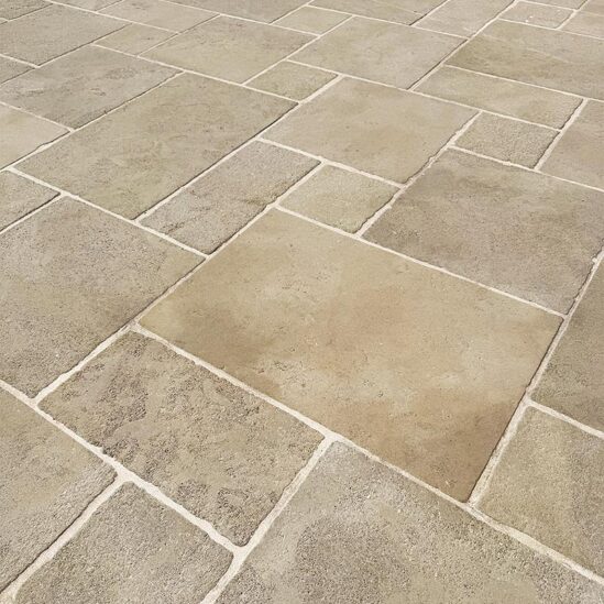 Dallage Mera beige au format OPUS
