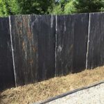Palis schiste avec oxyde