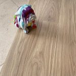 parquet blanc clair contrecolle huile