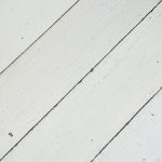 parquet vintage contrecolle blanc