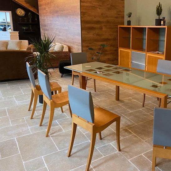 Dallage Argos beige - vieilli