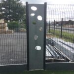 Totem en ardoise Cancal avec délimitation