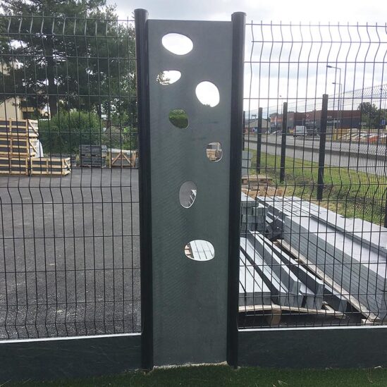 Totem en ardoise Cancal avec délimitation