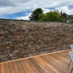 Mur en Parement Schiste multicolore extrarustique