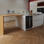 cuisine en parquet baton rompu