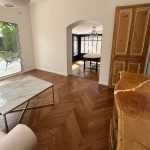 salle à manger avec du chêne naturel