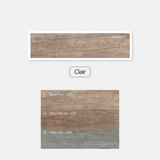Schema couleur Tablon clair