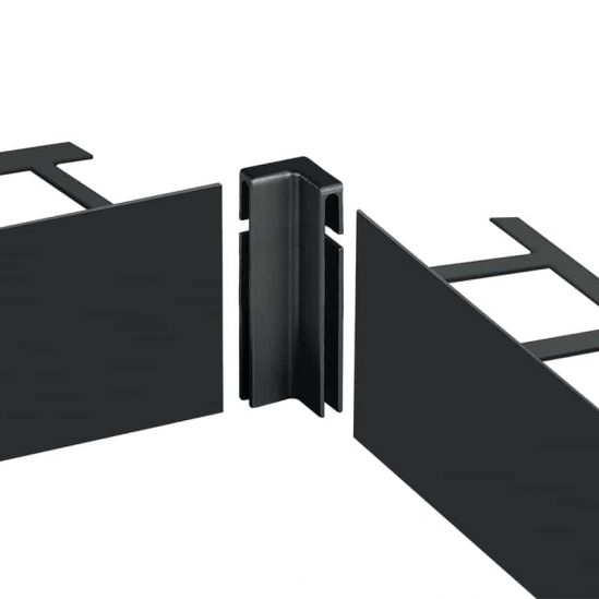 Angle rentrant alu Argent Anodisé Durabal BO