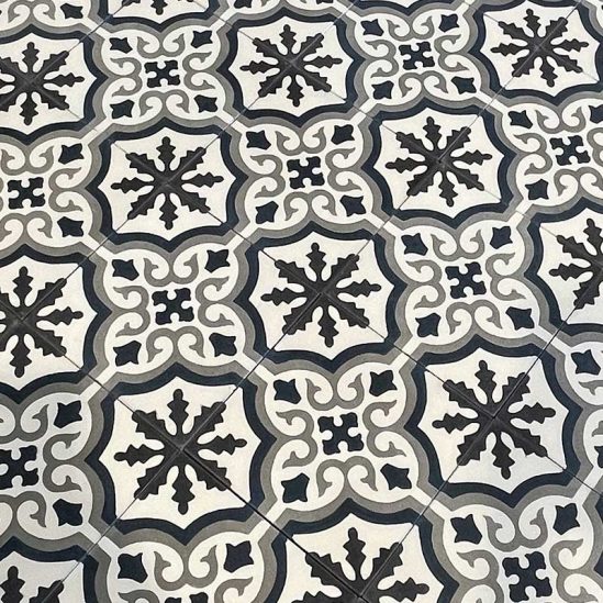 carreaux de ciment intérieur motif céleste