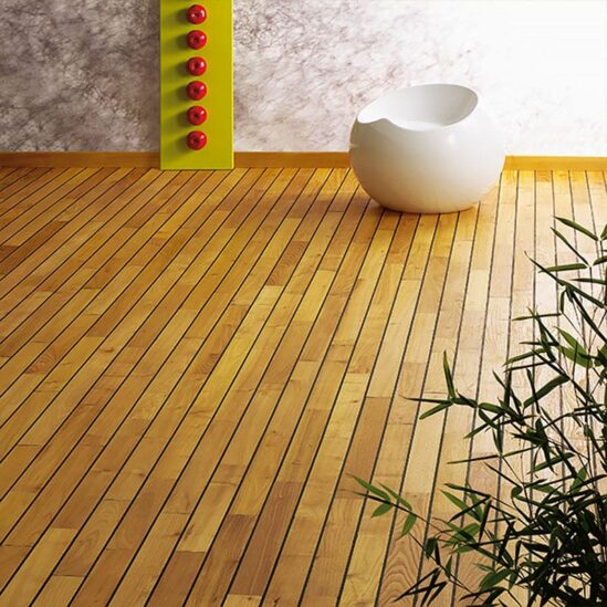 Parquet Pont de bateau - acacia