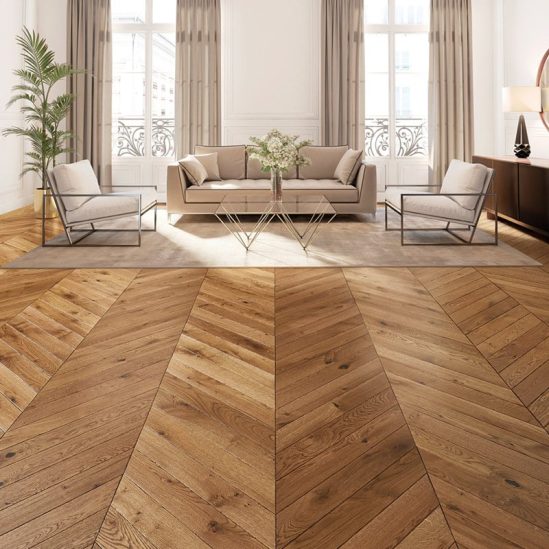Réalisation parquet haussmann de chez design parquet