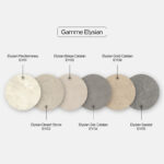 Toutes les nuances de la gamme Elysian