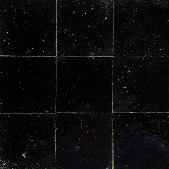 Zellige marocain Noir - 10 x 10 cm