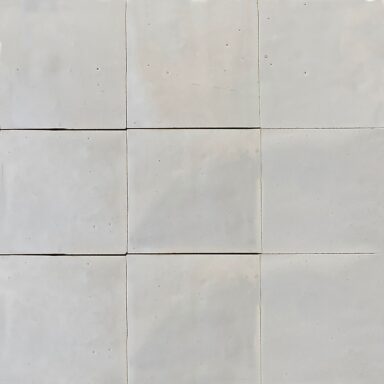 Zellige marocain couleur Blanc fes en format 10x10 cm