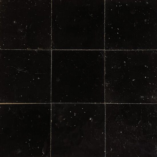 Zellige marocain Noir - 10 x 10 cm