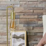 Mur en plaquette de parement en bois Beach