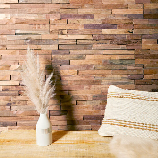 intérieur avec du parement en bois Chalet
