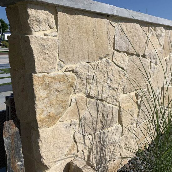 Angle Parement Patrimoine brut - forme libre