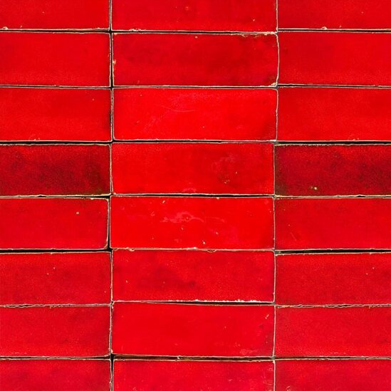 Bejmat marocain Rouge Pétillant - 4,7 x 14,5 cm