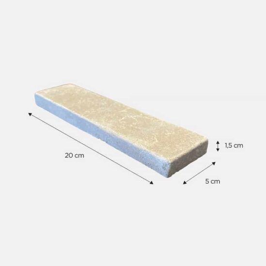Briquette Mera Beige Métisse - vieilli