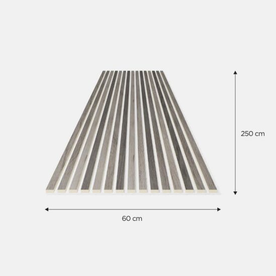 Panneau tasseau bois Pro chêne gris