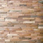 Mur en plaquette de parement en bois Chalet