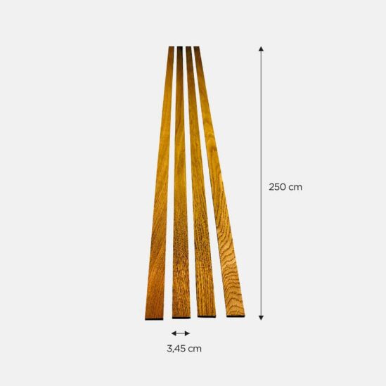 Tasseau adhesif Stix chêne rustique