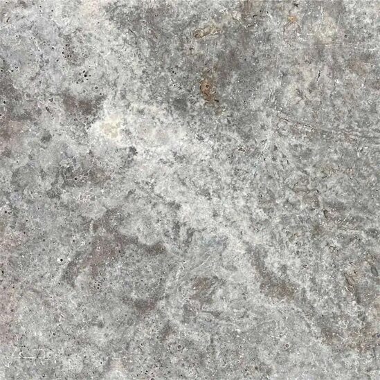 Angle Travertin Gris 1er choix - vieilli