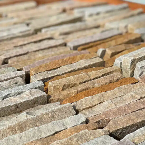 Pavés Grès Kandla Beige - clivé