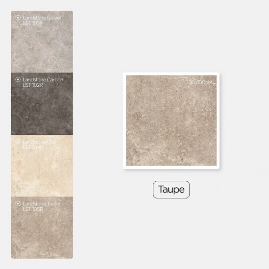 Grès cérame Landstone Taupe