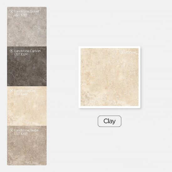 Grès cérame Landstone Clay
