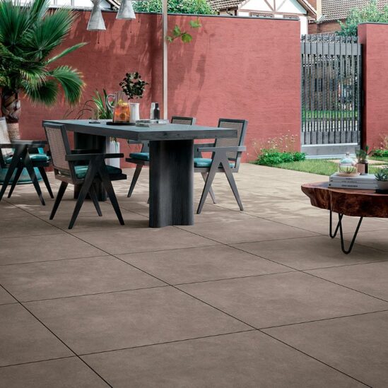 Terrasse réalisé en Glocal Chamois
