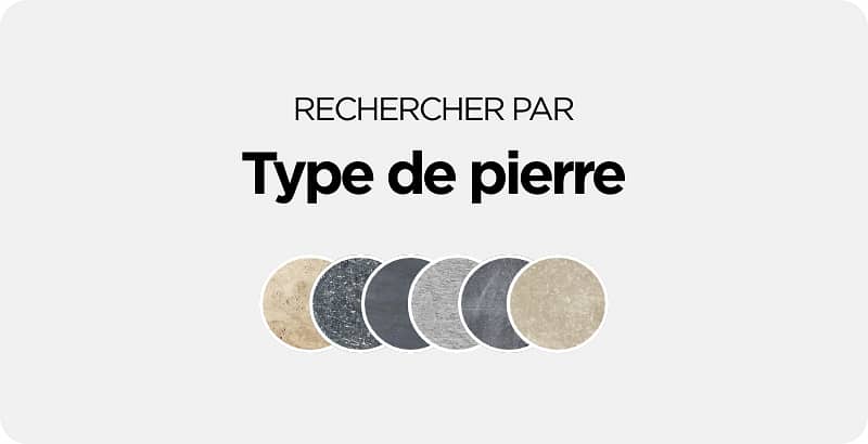 Pierre naturelle par type de pierre