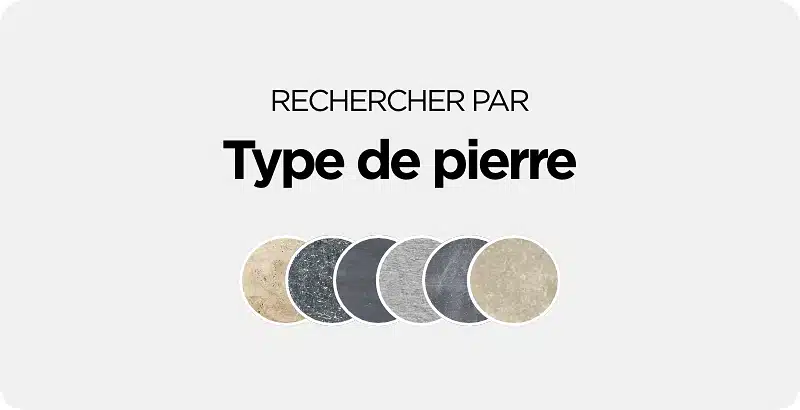 Pierre naturelle par type de pierre