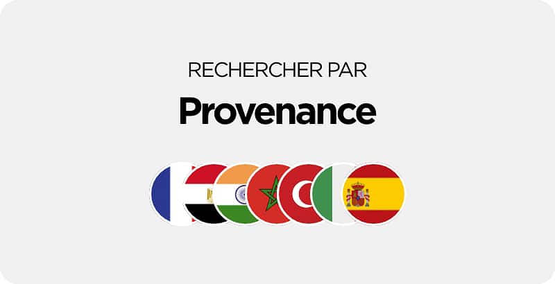 Pierre naturelle par provenance