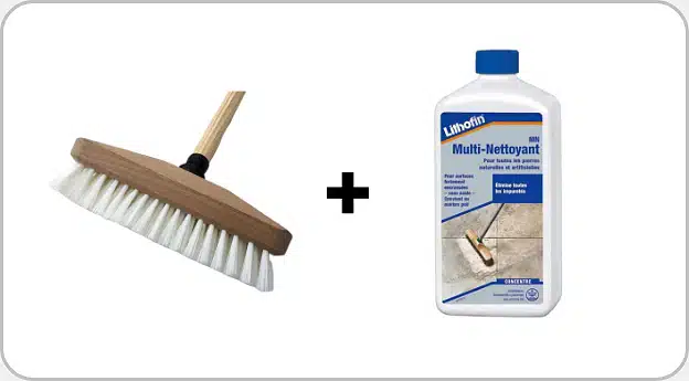 Les outils pour nettoyer la pierre en intérieur en profondeur
