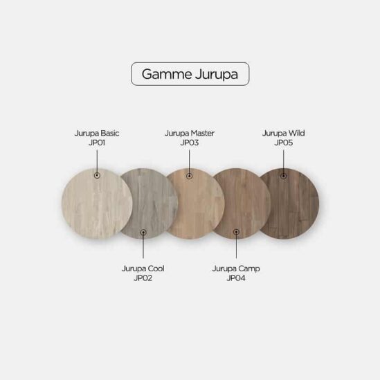 Toutes les nuances de la gamme Jurupa