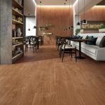 Artwood Cherry dans un restaurant