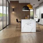 Artwood Clay dans une cuisine ouverte