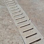 Caniveau d'extérieur en Travertin